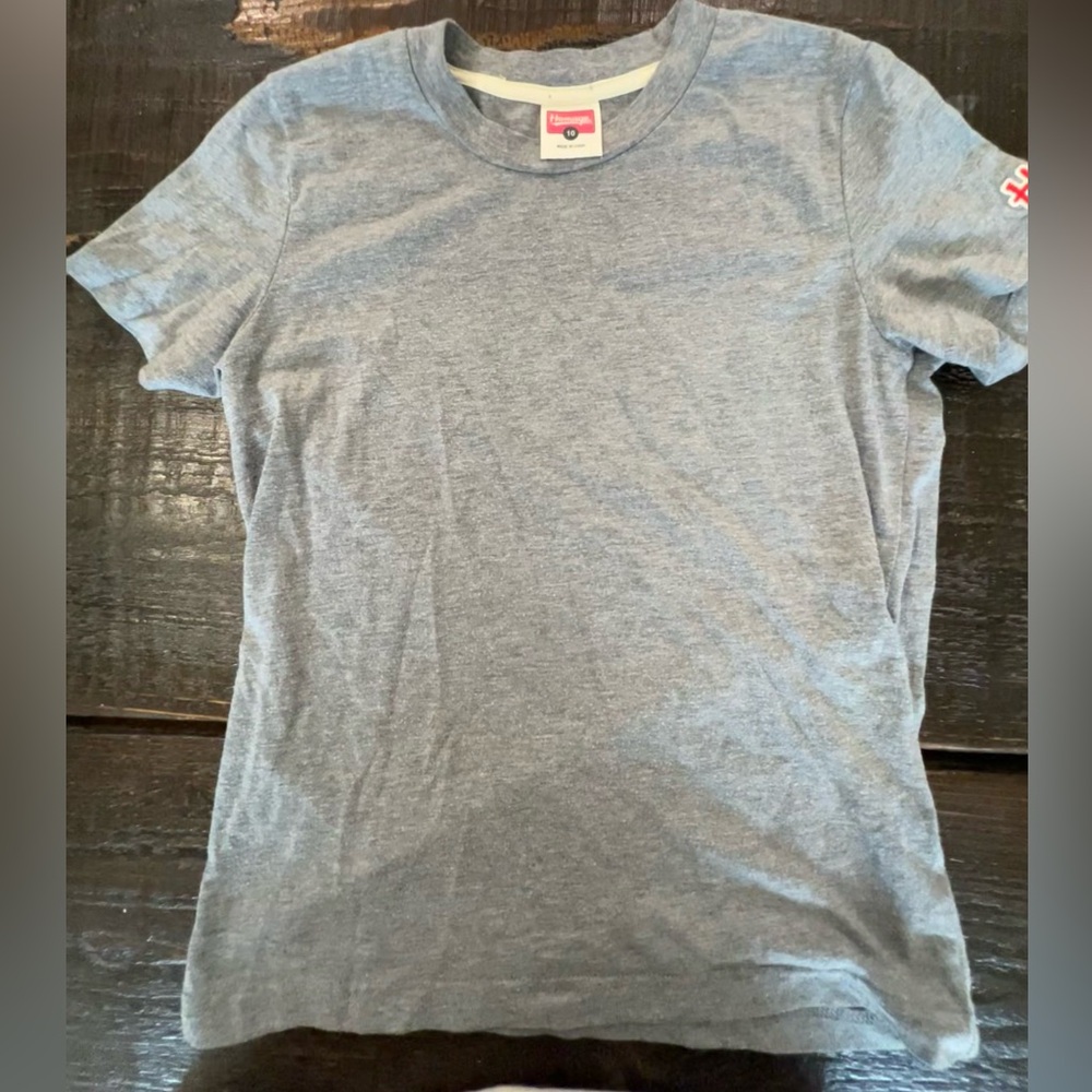 HOMAGE Heather Gray Short Sleeve Tee